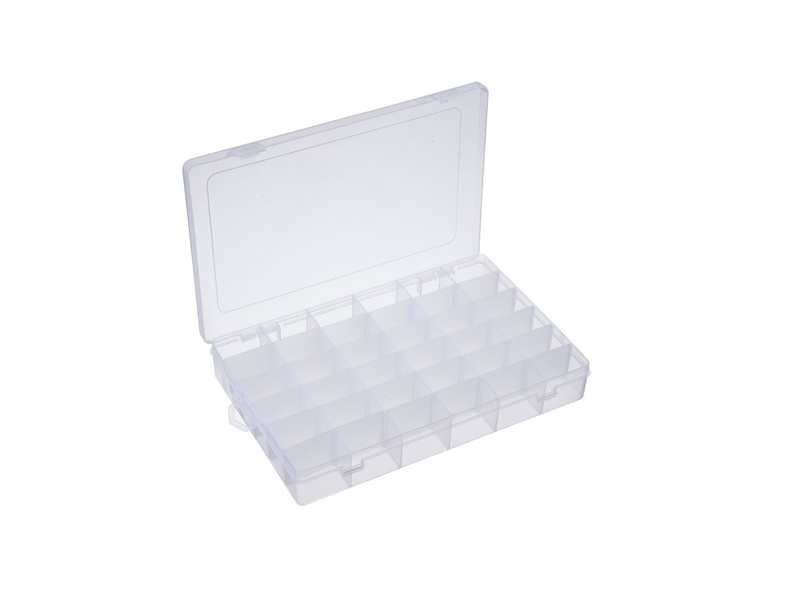 Clear Plastic Storage Box Removable 36 Grids - Image 2